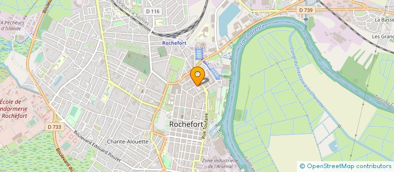 localisation de l'entreprise ORDRE DES AVOCATS à ROCHEFORT
