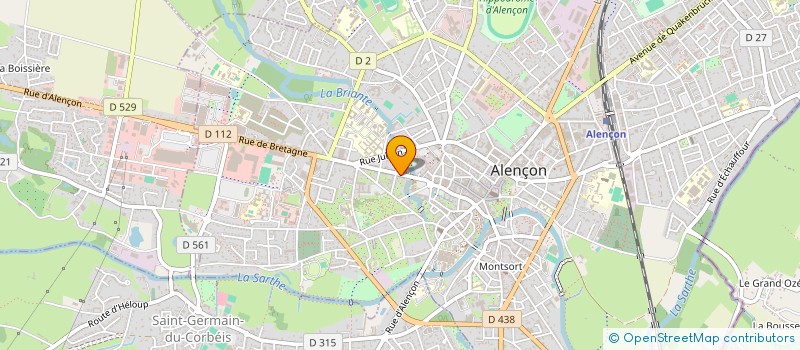 localisation de l'entreprise ORDRE DES AVOCATS à ALENCON