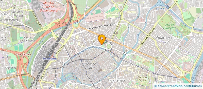 localisation de l'entreprise ORDRE DES AVOCATS à STRASBOURG