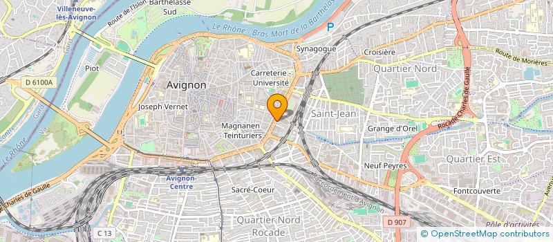 localisation de l'entreprise ORDRE DES AVOCATS AU BARREAU AVIGNON à AVIGNON