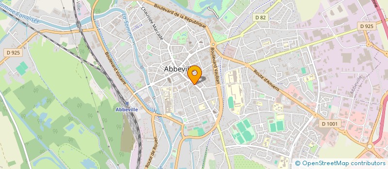 localisation de l'entreprise ORDRE DES AVOCATS AU BARREAU D'ABBEVILLE à ABBEVILLE