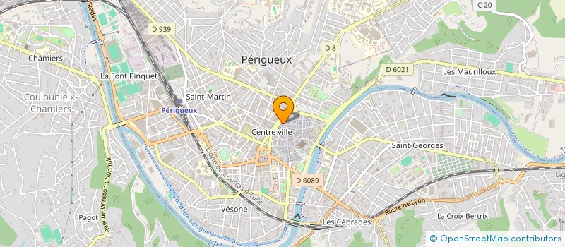 localisation de l'entreprise ORDRE DES AVOCATS AU BARREAU DE PERIGUEUX  PERIGUEUX