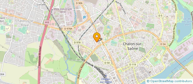 localisation de l'entreprise ORDRE DES AVOCATS BARREAU CHAL à CHALON-SUR-SAONE