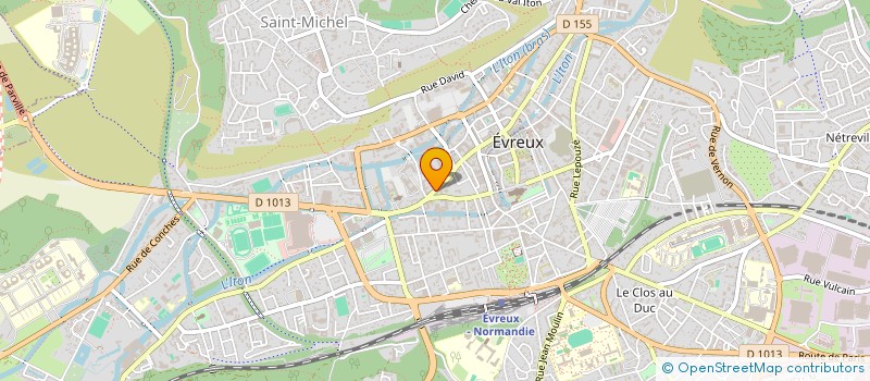 localisation de l'entreprise ORDRE DES AVOCATS BARREAU D EVREUX à EVREUX