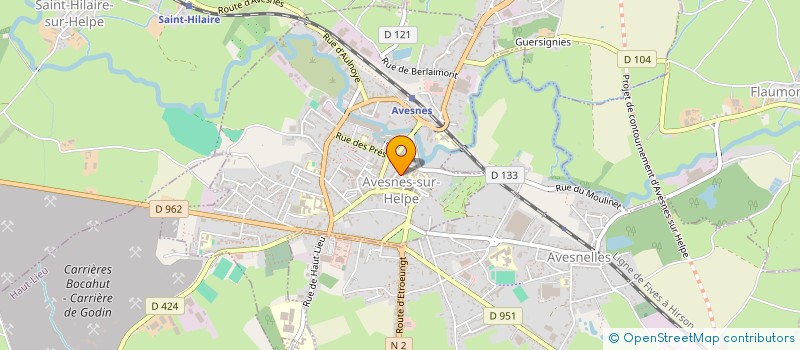 localisation de l'entreprise ORDRE DES AVOCATS D AVESNES à AVESNES-SUR-HELPE