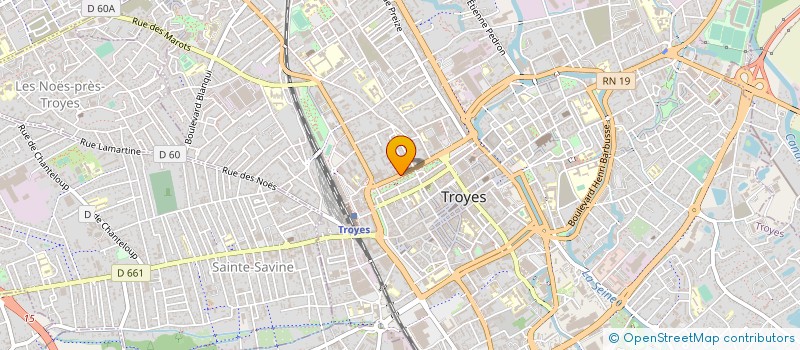 localisation de l'entreprise ORDRE DES AVOCATS DE L'AUBE à TROYES