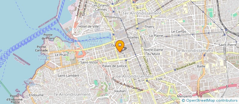 localisation de l'entreprise ORDRE DES AVOCATS DE MARSEILLE à MARSEILLE