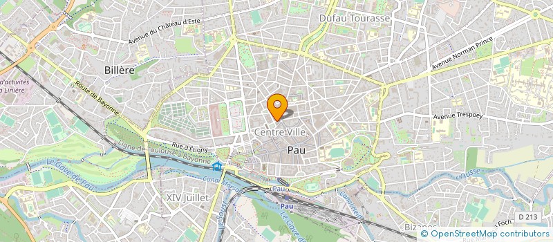 localisation de l'entreprise ORDRE DES AVOCATS DE PAU à PAU