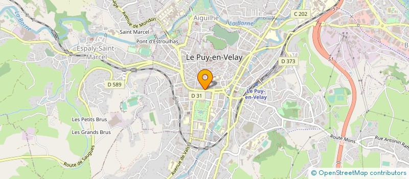 localisation de l'entreprise ORDRE DES AVOCATS DU BARREAU HTE-LOIRE  LE PUY-EN-VELAY