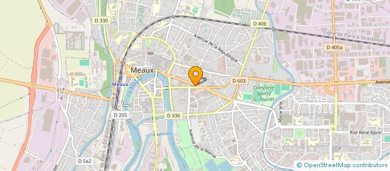 localisation de l'entreprise ORDRE DES AVOCATS DU BARREAU MEAUX  MEAUX