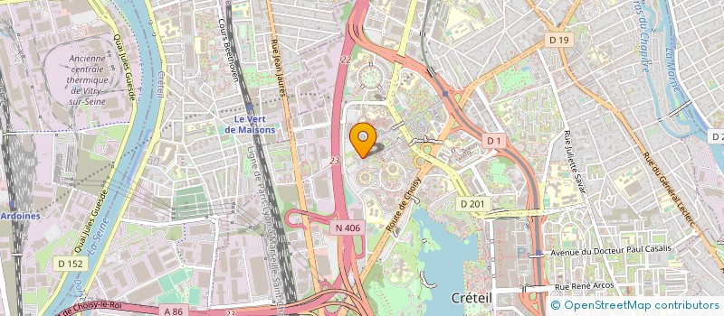 localisation de l'entreprise ORDRE DES AVOCATS DU VAL DE MARNE à CRETEIL