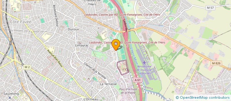 localisation de l'entreprise ORDRE DES GEOMETRES EXPERTS à TOULOUSE