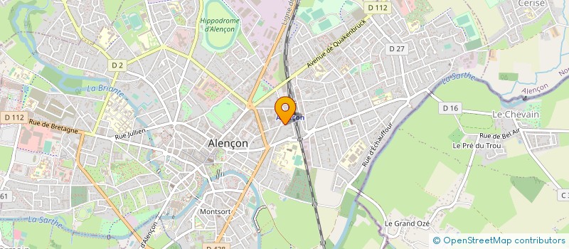 localisation de l'entreprise ORDRE DES MEDECINS DE L ORNE à ALENCON