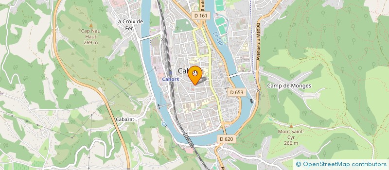 localisation de l'entreprise ORDRE DES MEDECINS DU LOT  CAHORS