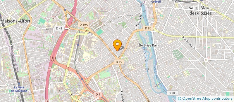 localisation de l'entreprise ORDRE DES MEDECINS VAL MARNE à CRETEIL