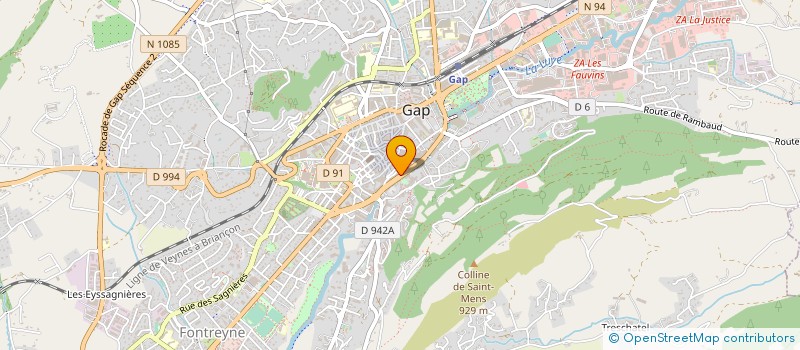 localisation de l'entreprise ORDRE MEDECINS HAUTES ALPES à GAP