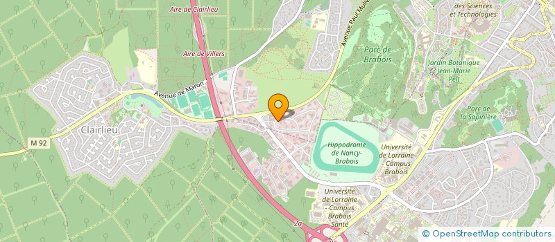 localisation de l'entreprise ORDRE NATIONAL DES MEDECINS  VILLERS-LES-NANCY