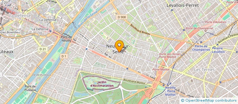 localisation de l'entreprise ORDRE NATIONAL DES PATIENTS à NEUILLY-SUR-SEINE