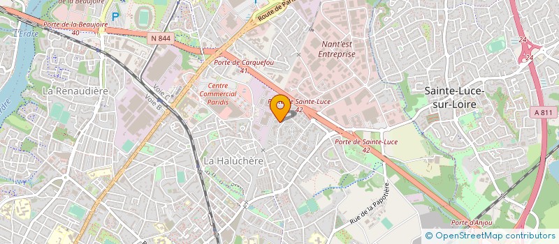 localisation de l'entreprise ORDRE REGIONAL VETERINAIRE à NANTES