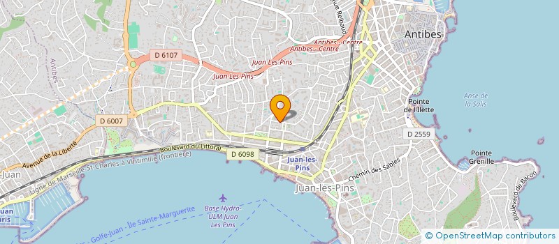 localisation de l'entreprise ORDRE RELIGIEUX DE ST ANDRE à ANTIBES
