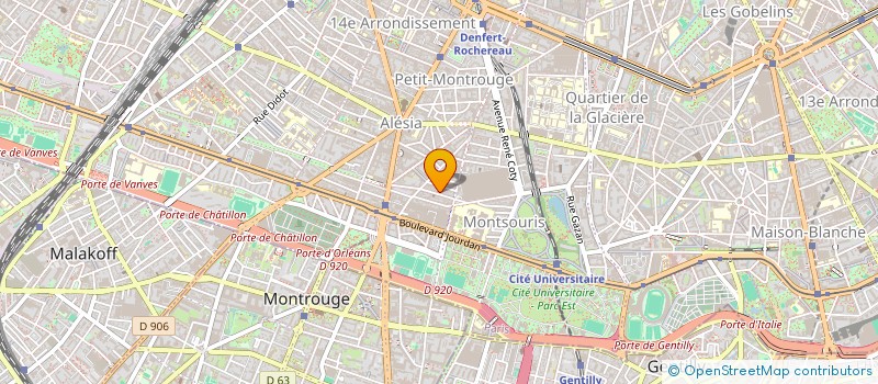 localisation de l'entreprise ORDRE SOUVER TEMPLE INITIAT-ORDRE TEMPLE  PARIS