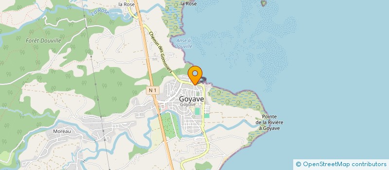 localisation de l'entreprise ORDRE UNI DES SAINTS DE GUADELOUPE à GOYAVE