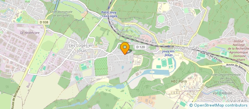 localisation de l'entreprise ORDRES DE GRANDEUR  LES LOGES-EN-JOSAS