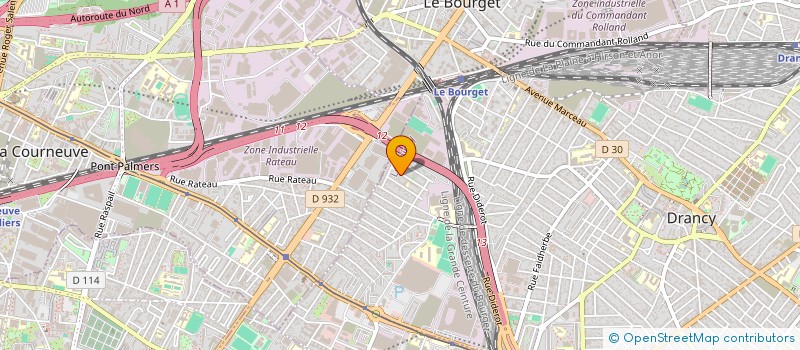 localisation de l'entreprise ORDS à DRANCY