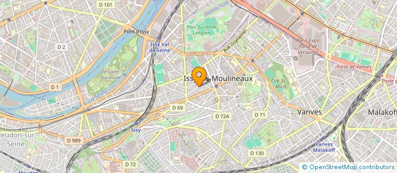 localisation de l'entreprise ORDY à ISSY-LES-MOULINEAUX