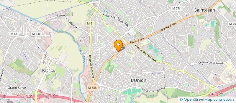 localisation de l'entreprise ORDZ DESIGN à L'UNION