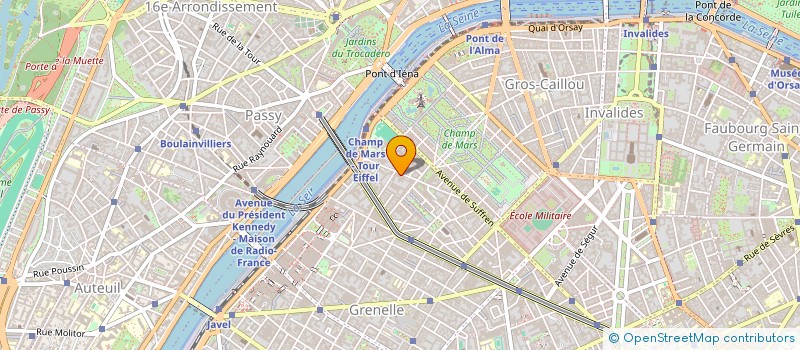 localisation de l'entreprise OREA  PARIS