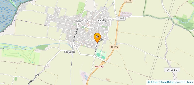 localisation de l'entreprise OREADES  MARSILLY