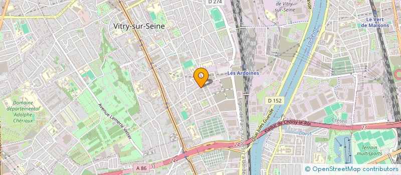 localisation de l'entreprise OREANA CONSULTING à VITRY-SUR-SEINE