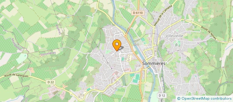 localisation de l'entreprise OREB à SOMMIERES