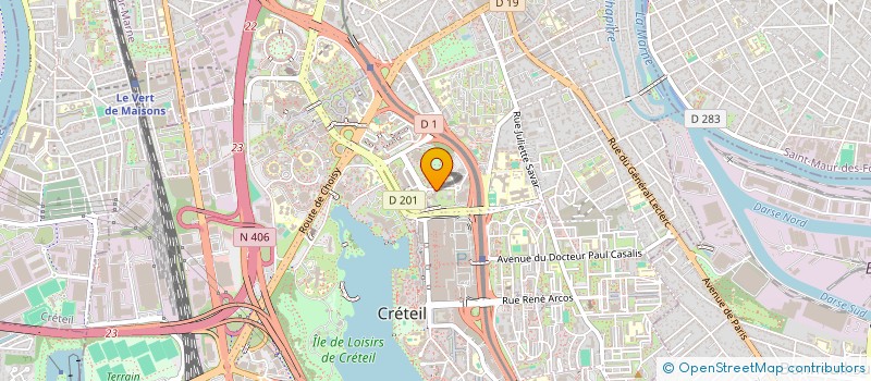 localisation de l'entreprise OREC à CRETEIL
