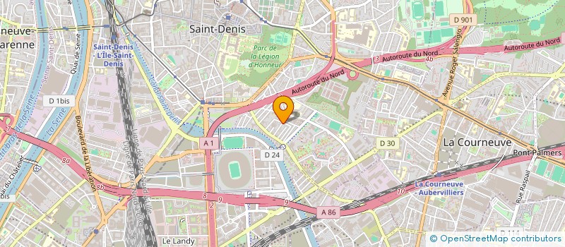 localisation de l'entreprise OREC DISTRIBUTION à SAINT-DENIS