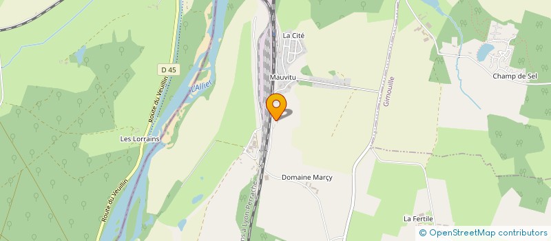 localisation de l'entreprise ORECA MAGNY-COURS à MAGNY-COURS