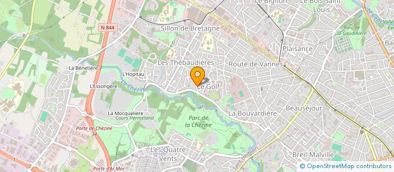 localisation de l'entreprise ORECAX GROUP à SAINT-HERBLAIN