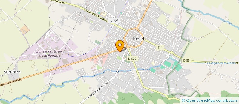 localisation de l'entreprise ORECMAA à REVEL
