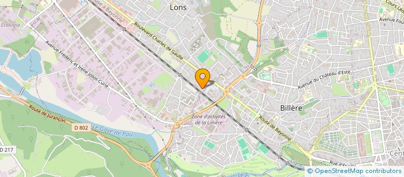 localisation de l'entreprise OREDON à LONS