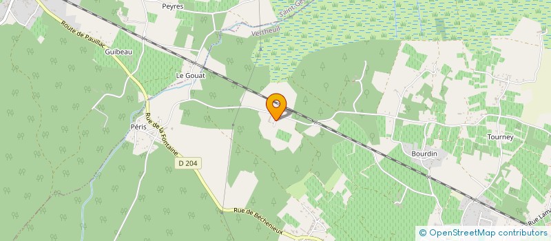 localisation de l'entreprise OREE & CO  VERTHEUIL