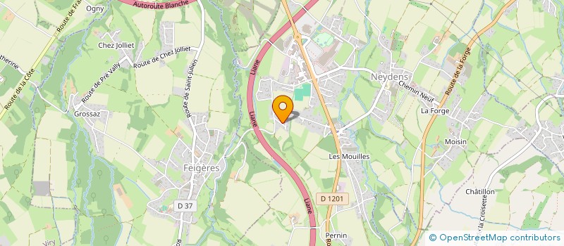 localisation de l'entreprise OREE DU BOIS  NEYDENS