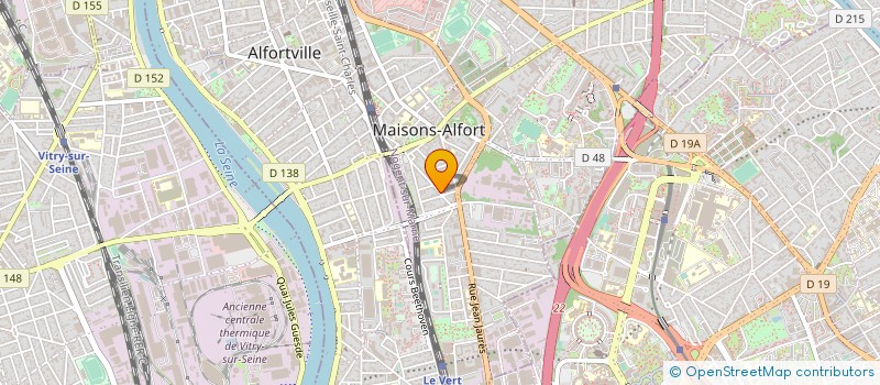 localisation de l'entreprise OREFA à CHARENTON LE PONT