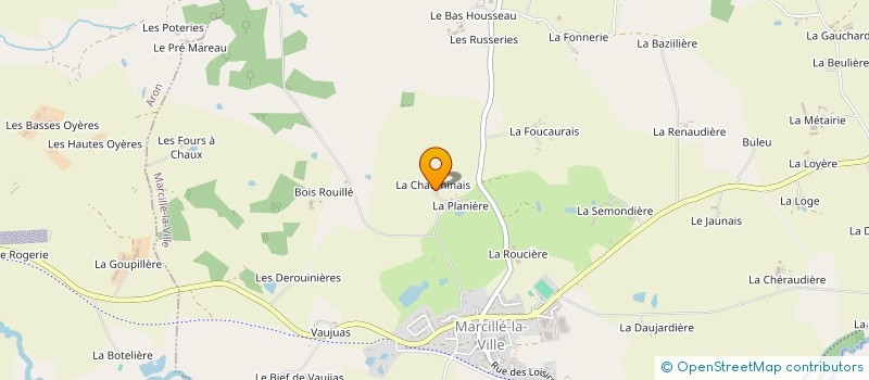 localisation de l'entreprise OREGA  MAYENNE