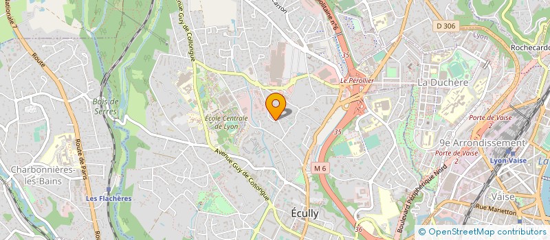 localisation de l'entreprise OREGA BIOTECH  LYON 9EME