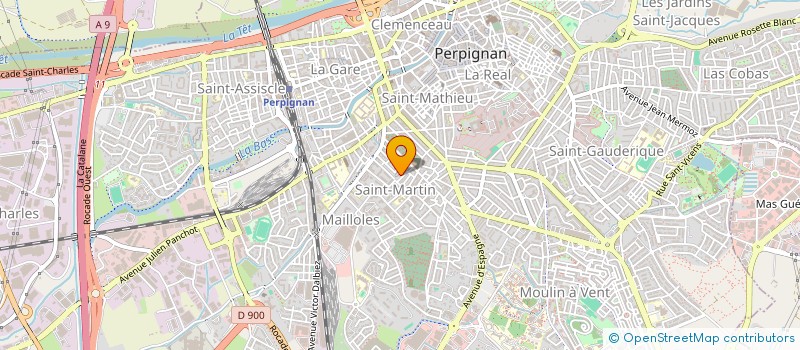 localisation de l'entreprise OREILLES POUR LE MONDE à PERPIGNAN