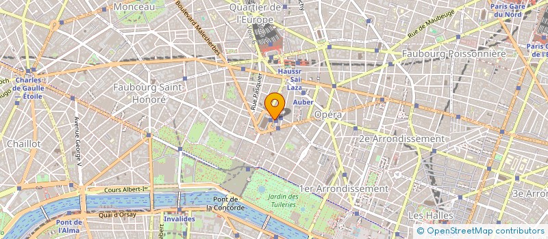 localisation de l'entreprise OREIMA IV OPPCI  PARIS