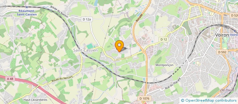 localisation de l'entreprise OREISSIS  SAINT-CASSIEN