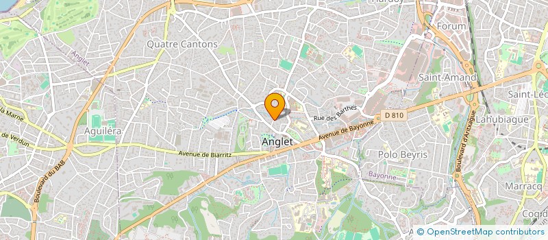 localisation de l'entreprise OREKA ONA  ANGLET