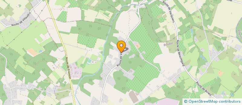 localisation de l'entreprise ORELEC  BOULOC